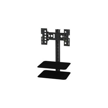 AVF ESL422B-T Tilt and Turn Flat Panel TV Mount with AV Shelving for TVs up to 47"