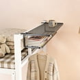 thumbnail image 4 of Clothes Hanger & Bedside Storage Rack, Multi-Purpose Bedside Organizer Shelf, Bedroom Storage Solution, Compact Bedside Organizer for Home & Office, Space-Saving Organizer, 4 of 6