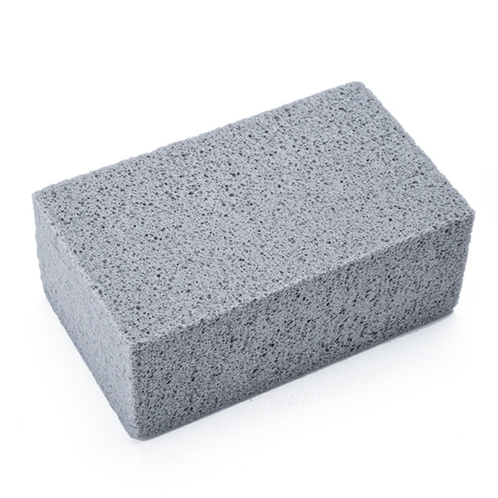 PACK OF 5 x LARGE GRILL-BRICK PUMICE GRIDDLE CLEANING STONES 200 x 100 x 90mm 
