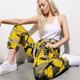 thumbnail image 4 of Pantalones casuales de mezclilla de trabajo con camuflaje, pantalones estilo harén para mujer, cómodos y elegantes, 4 of 6