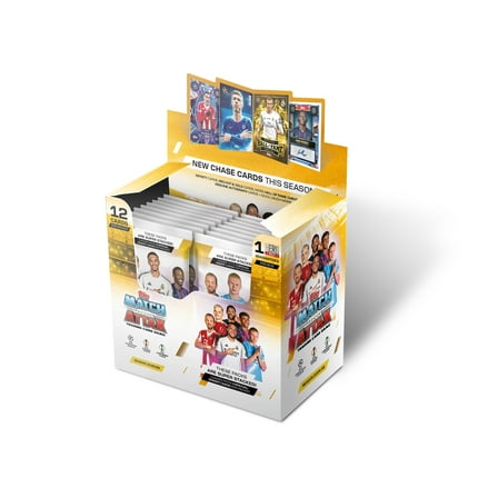 2025-26 Topps Match Attax Champions League Cards - 32-Pack Box (384 Cards)