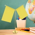 thumbnail image 4 of LOLIPPYY Metal Flag Pole with Golden Finish and Stable Base for Desk and Table Display, 4 of 8