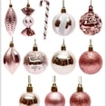 thumbnail image 7 of 29/36/40/50pcs Rose Gold/Red/Silver Christmas Ball Ornaments Special-shaped Christmas Tree Decoration Christmas Spheres Pendant (Rose Gold  (40pcs),Special-shaped), 7 of 7