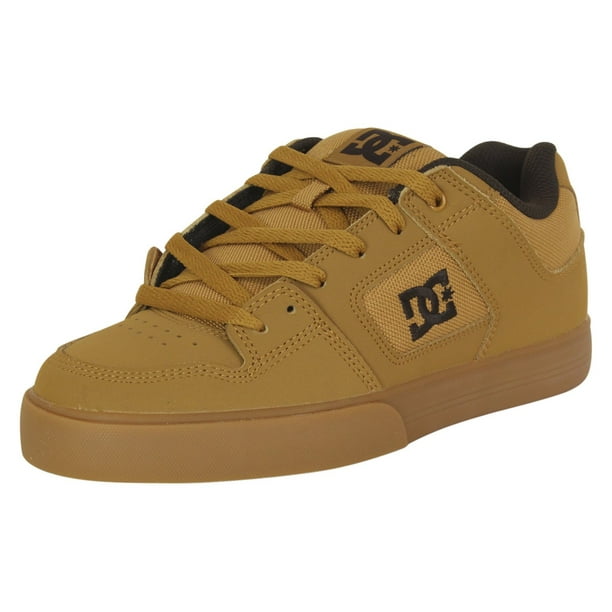 DC Shoes Men�s Pure Light Brown Skateboarding Sneakers DC Shoes Men�s Pure Light Brown Skateboarding Sneakers