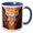 Blue/White, variant on 3drose, Austria, Melk Monastery, Church of the Abbey-eu03 Mgl0000 - Miva Stock, 11oz Two-tone Red Mug