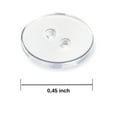 thumbnail image 2 of Clear Buttons for Sewing 0.45 inch Buttons for Crafts 2 Hole Transparent Buttons 18L Round Buttons Plastic Buttons Design Buttons for Craft Pants Dress Skirt Suit Shirt Pack of 12, 2 of 7