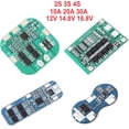 thumbnail image 2 of HUGFEGWE Li-ion Lithium Battery Charger Board Module Protection Board Electronic 2S 3S 4S 10A 20A 30A 12V 14.8V 16.8V 18650 (Color : 4S 14.8V 16.8V 30A) CJB91-135669, 2 of 7