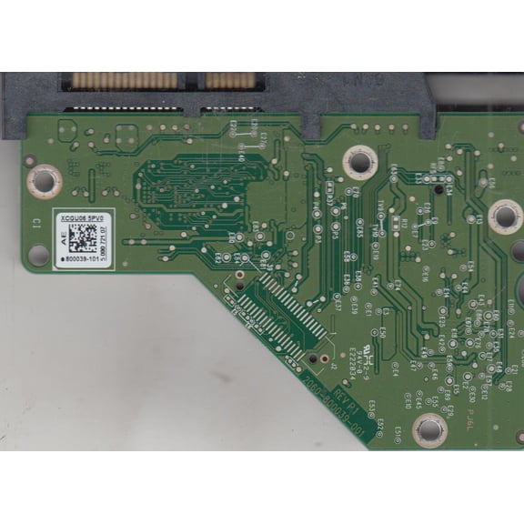WD5000AZLX-60K2TA0, 800039-101 AE, WD SATA 3.5 PCB