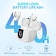 thumbnail image 2 of Auriculares inalámbricos, auriculares Bluetooth 5.3, tiempo de reproducción de 40 horas, auriculares intrauditivos estéreo de graves profundos, pantalla de alimentación LED, auriculares con cancelació, 2 of 5