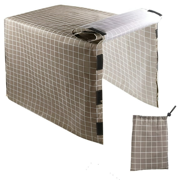 LAMIRO 42 Inch Dog Crate Cover, Privacy Dog Crate Cover 210d Oxford Cloth Outdoor Indoor Dog Crate Cover