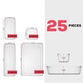 thumbnail image 2 of 25 Pcs Drawer Organizer Set Dresser Desk Drawer Dividers -, 2 of 8