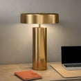 thumbnail image 4 of Nash 24" Tall Table Lamp with Metal Shade in Brass/Brass, 4 of 8