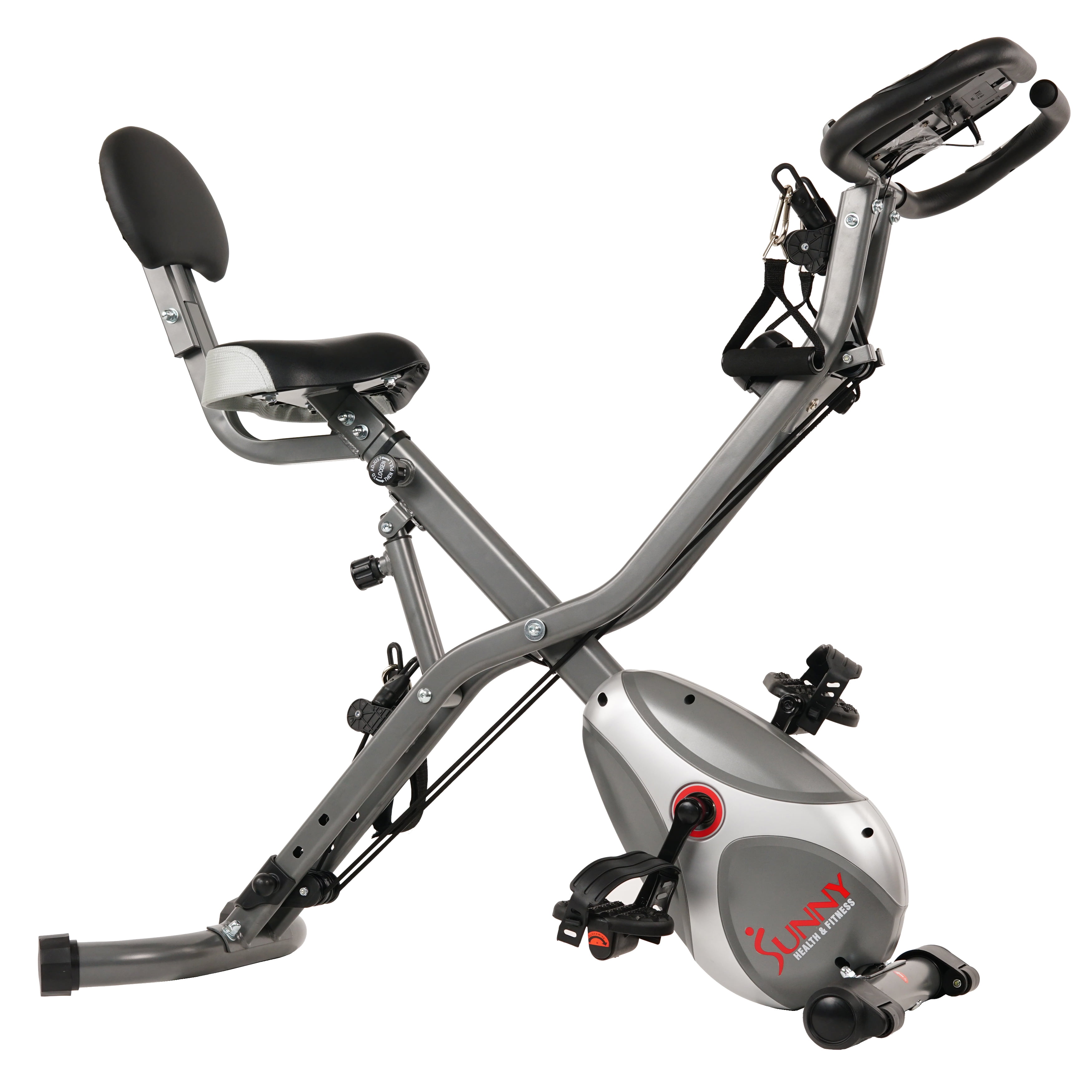 exercise bike with arm bands