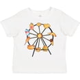 thumbnail image 3 of Inktastic Ferris Wheel with Snacks Boys or Girls Toddler T-Shirt, 3 of 5