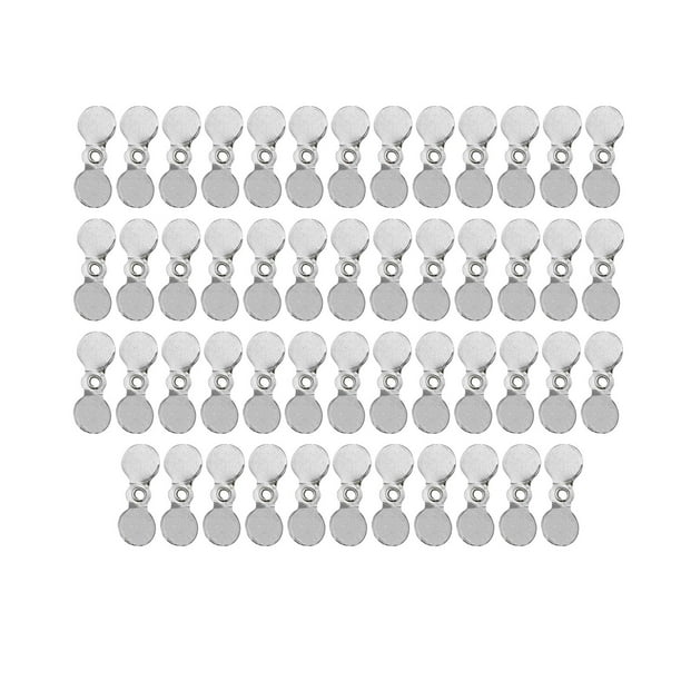 Pala de hélice de pesca universal, resistente, para hacer señuelos de bricolaje, material para atar moscas, no Plata L