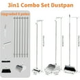 thumbnail image 4 of 3in 1Broom And Dustpan Set with Garbage Bags, Broom Dust Pan, Dustpan with Long Handle, Broom with Dustpan, Broom And Dustpan Set for Home, Dustpan Comb, Broom with Dustpan Combo Set, 4 of 10