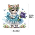 thumbnail image 3 of Linnome Art Diamond Painting Rhinestone Art Kit Graceful Female Figure Pattern Shiny Diamonds for Home Wall Decor D, 3 of 5