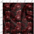 thumbnail image 5 of Soimoi Velvet Red Fabric By the Yard - 54 Inch Wide - Lotus Floral Print Fabric - Exotic and Spiritual Designs for Fashion and Home Printed Fabric, 5 of 6