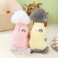 thumbnail image 2 of Mono Kawaii para cachorros pequeños, ropa de invierno cálida de forro polar para gatos, mono para perros con anilla para caminar, pijama para chihuahua y schnauzer., 2 of 5