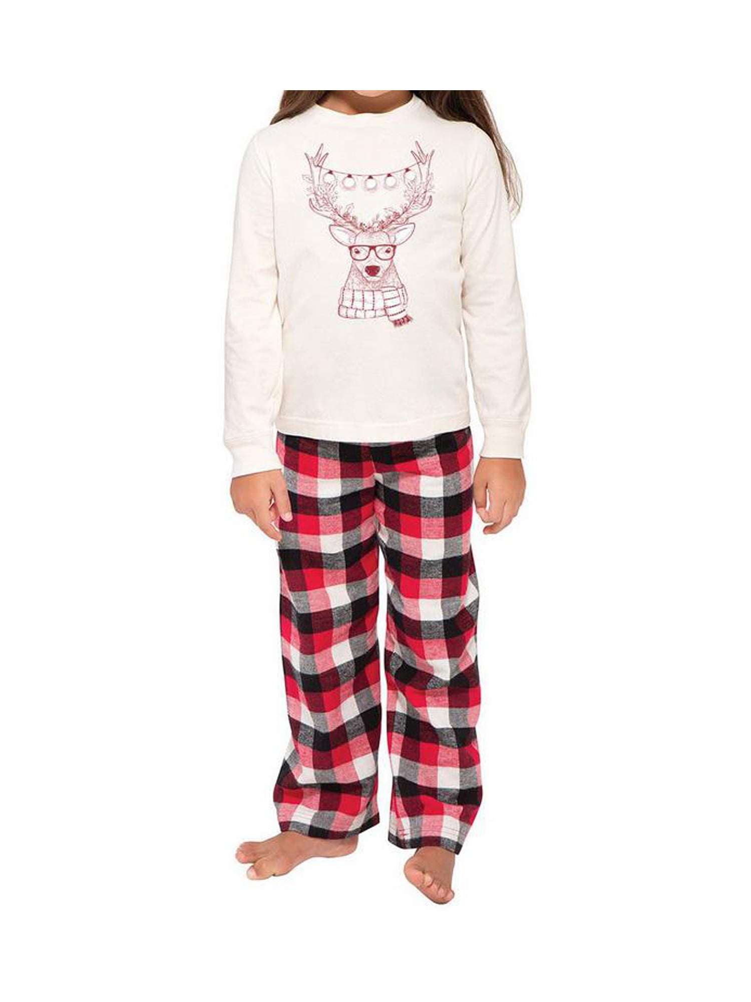 Details about   Christmas Adults Kids Family Matching Elk Print Pajamas Set Nightwear Sleepwear