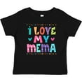 thumbnail image 3 of Inktastic I Love My Mema Grandchildren Girls Baby T-Shirt, 3 of 5