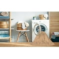 thumbnail image 2 of Ahgly Company Machine Washable Indoor Rectangle Contemporary Yellow Orange Area Rugs, 5' x 7', 2 of 7