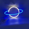 thumbnail image 6 of SSZMDLB under $5 2Pcs LED Neon Light, LED Neon Light, Universe Shape Neon Decor, Planet Night Light for Bedroom, USB Neon Light for Wall, Decorative Neon Sign for Room, Colorful Neon Lamp for Party, 6 of 9