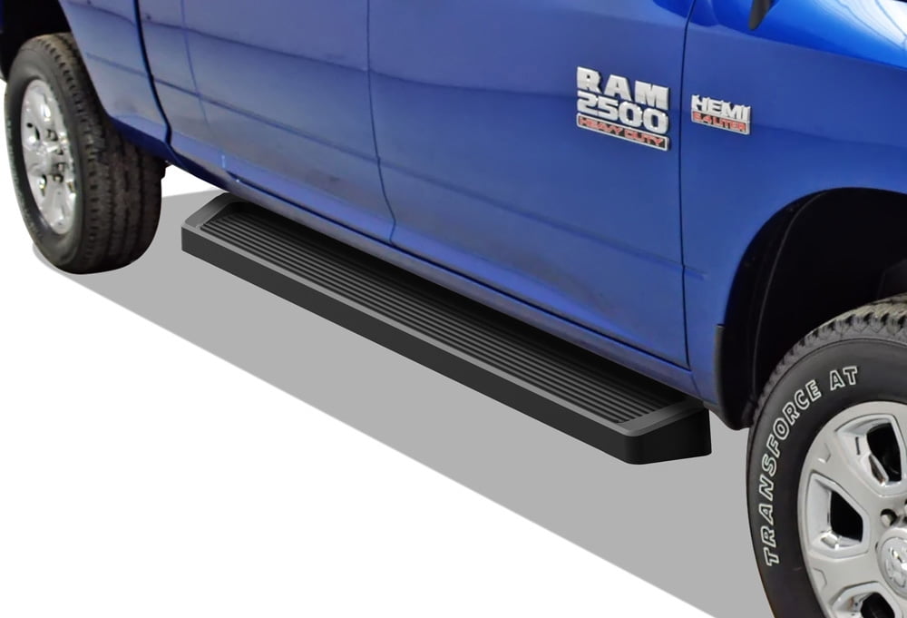 APS iBoard Black Running Boards Style Compatible with Dodge Ram 2500