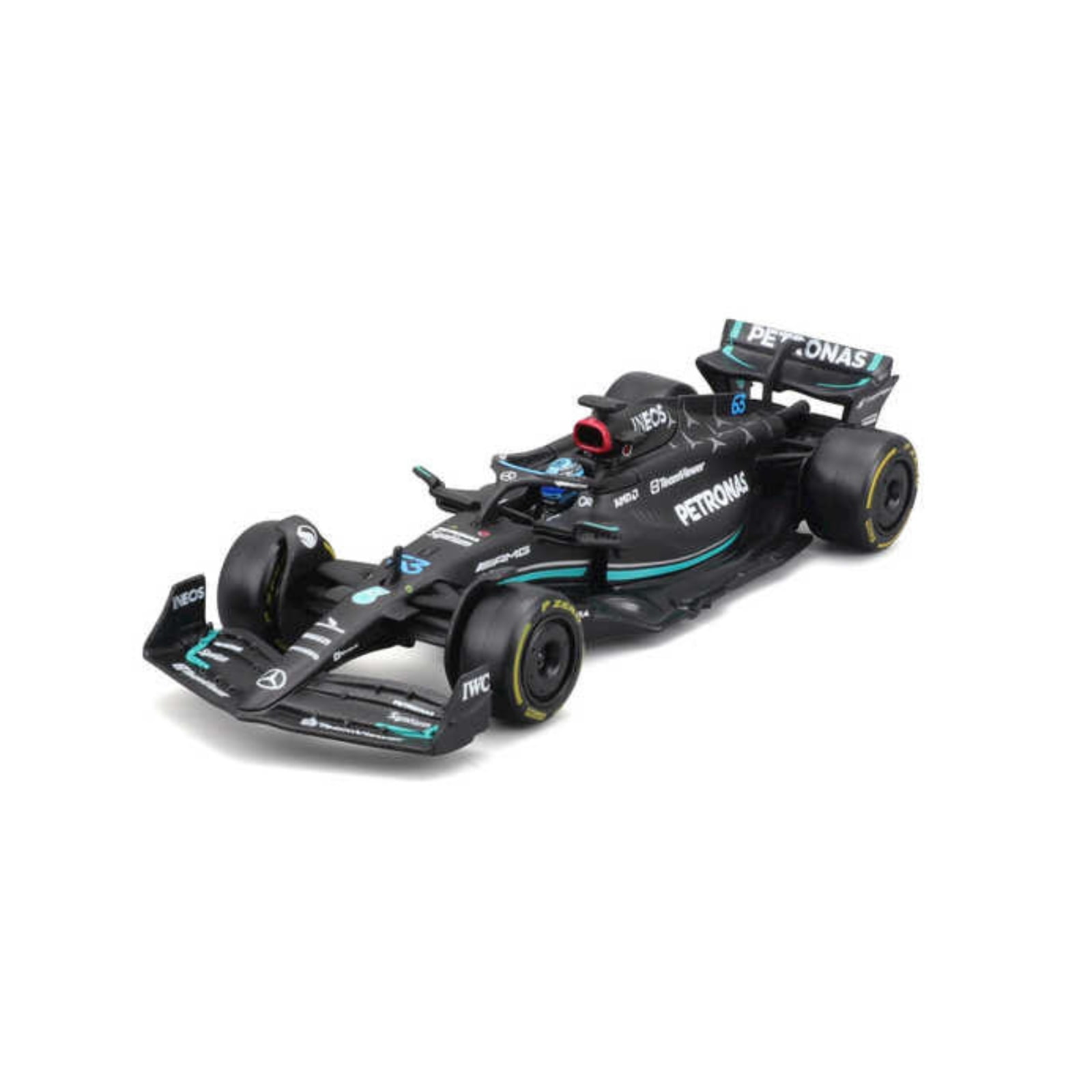 F1 ミニカー　メルセデス　ハミルトン　2018 F1 ミニカー メルセデス ハミルトン 2018 海外ショップ特注スパーク 1