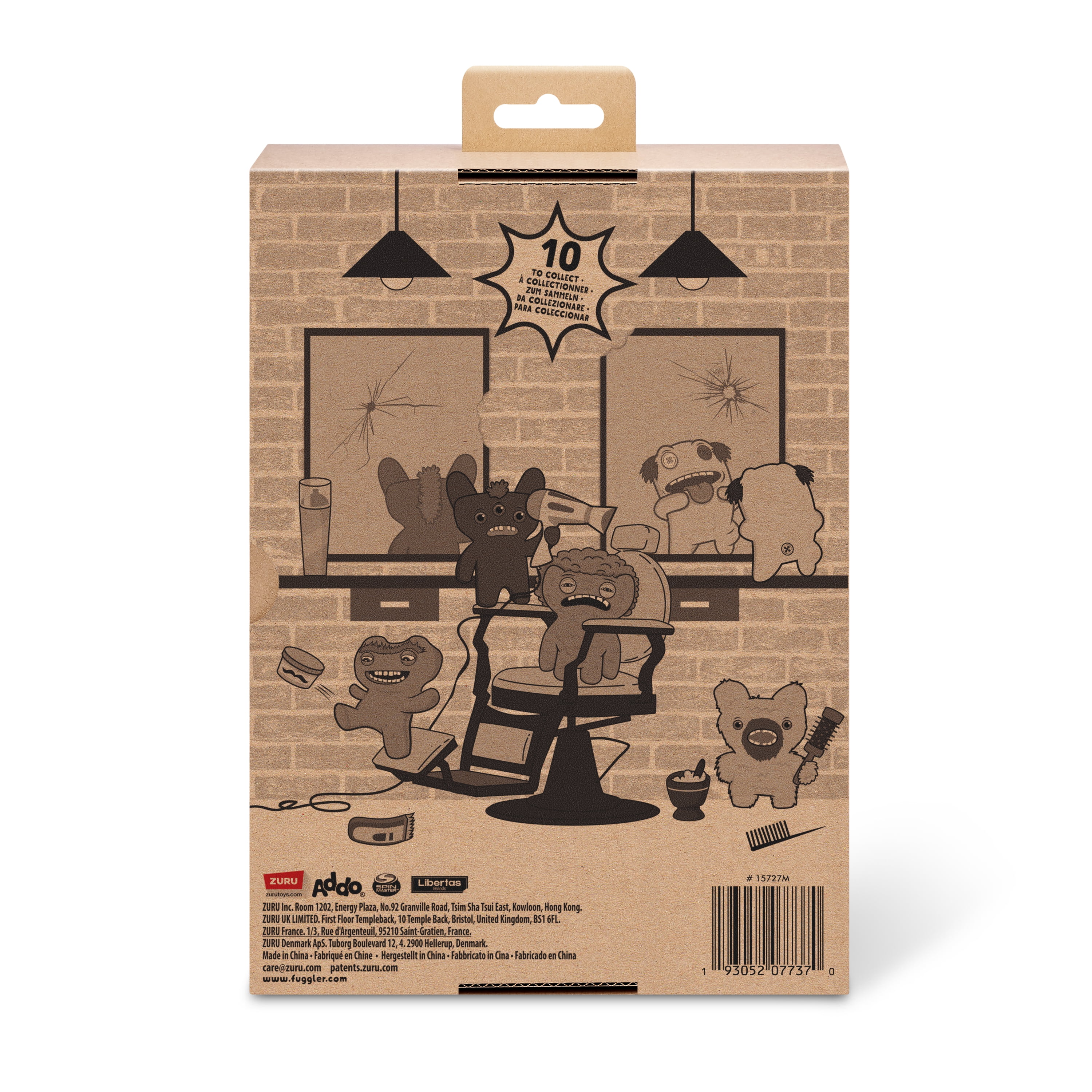 Fuggler Hairy Fuggs 9 pouces Série 1 de ZURU, Funny Ugly Monster Jouet en peluche