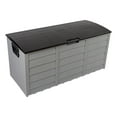 thumbnail image 5 of Storage Deck Box Chest Tools Cushions Toys Lockable Seat for Outdoor Garden, 75gal 260L, 5 of 10