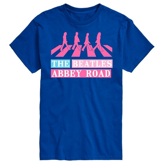 The Beatles - Pink Abbey Road - Men's Short Sleeve Graphic T-Shirt