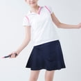 thumbnail image 5 of HIAKDOFT 1Set Simple and Classic Appearance Navy Skirt for Yoga, 5 of 5