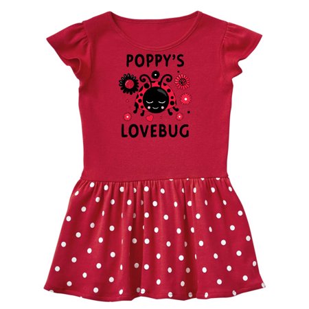 

Inktastic Valentine s Day Poppy s Lovebug Gift Baby Girl Dress