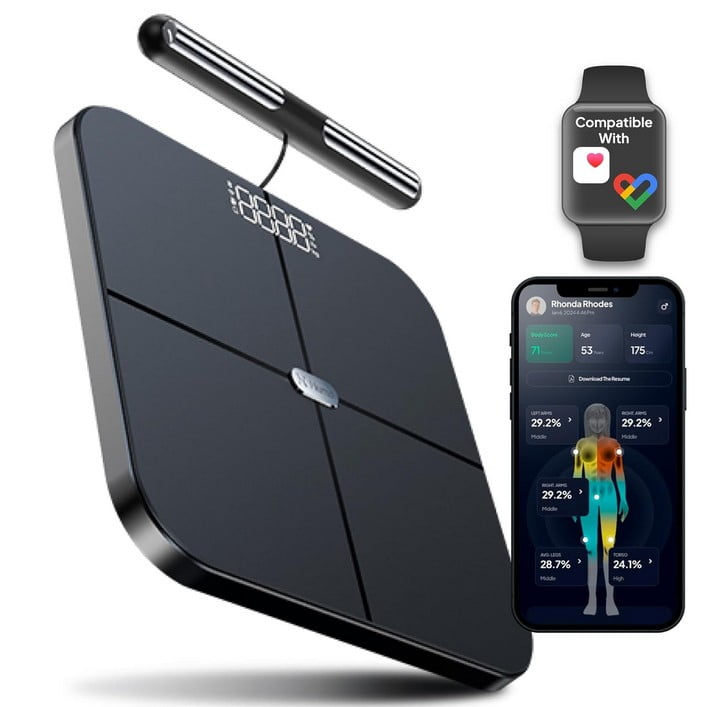 Garmin Index S2, Smart Scale with Wireless Connectivity, Measure