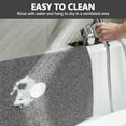 thumbnail image 5 of Square Shower Mat Non Slip: 27 x 27 Inch Extra Large Loofah Shower Mats for Inside Shower - Anti Slip Shower Stall Matt with Drain Hole in Middle, 5 of 8