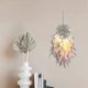 thumbnail image 3 of Dream Catcher Hanging Ornament Decor Handmade Led Lights Pink Feather Healing Crystals Dreamcatcher, 3 of 4