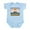 Sky Blue, variant on CafePress - Dock Sunned Dachsund Infant Bodysuit - Baby Light Bodysuit, Size Newborn - 24 Months