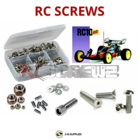 RCScrewZ Metric Stainless Screw Kit ass009m for Team Associated RC10 B2 Buggy 1/10th Off-Road | SET price history on PriceWatchPro