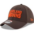 thumbnail image 1 of Gorra New Era NFL 39THIRTY Cleveland Browns marrón S/M, 1 of 6