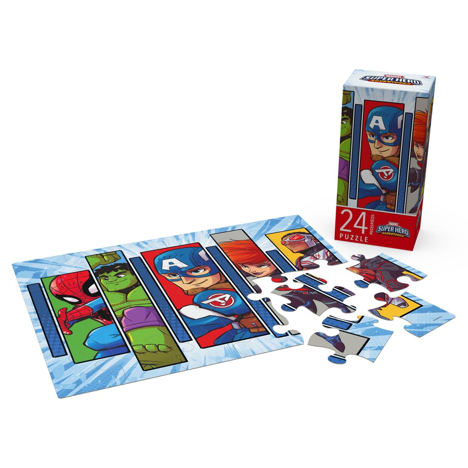 Marvel Super Hero Adventures 24-Piece Puzzle