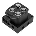 thumbnail image 4 of Bloque de válvula de colector de suspensión de suspensión neumática de válvula solenoide de 12V 12,6W 0‑300psi para camión de coche, 4 of 9
