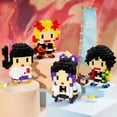 thumbnail image 5 of Bloques de construcción de 14 estilos, dibujos animados de Anime Nezuko Tanjirou Zenitsu Inosuke Kanawo Shinobu Tengen, juguetes educativos, 5 of 5