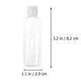 thumbnail image 2 of Travel Liquid Bottle Clamshell Cosmetics Bottle Abs White for Cosmetics Transfer 30Pcs, 2 of 4