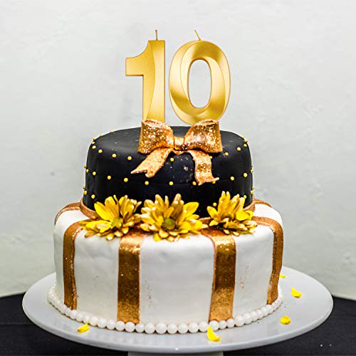 Luter 3 75in Gold 3d Diamond Shape Happy Birthday Cake Candles With Fold Design Number Candles Number Birthday Candle Cake Topper Decoration For Party Kids Adults Number 3 Walmart Com Walmart Com