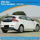 thumbnail image 3 of Rear Bumper Tow Hook Cover Cap Eye For volvo v40 2013 2014 2015 2016 2017 2018 2019 39814200, 3 of 5