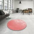 thumbnail image 4 of Ahgly Company Machine Washable Indoor Rectangle Transitional Pink Area Rugs, 5' x 8', 4 of 7