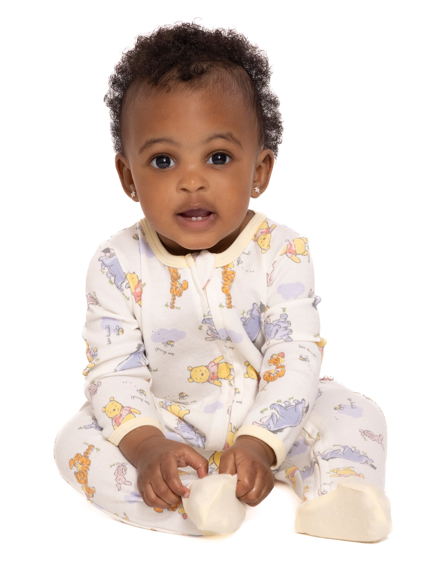 Disney Baby Wishes and Dreams Character Infant Baby Footed Sleep N Play, Sizes Preemie-6/9 Months