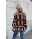 thumbnail image 5 of Blusa Zeagoo con botones y puños fruncidos para mujer, elegante, 5 of 6