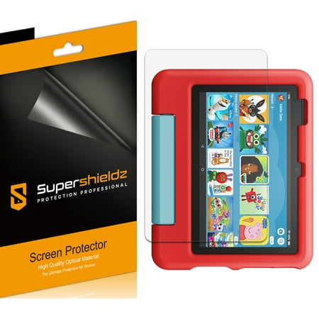 (3 Pack) Supershieldz Anti-Glare (Matte) Screen Protector Designed for All-New Fire 7 Kids Tablet 7-inch (12th Generation - 2022 release)